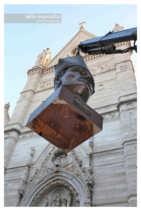 San Gennaro al Duomo di Napoli, opera del Maestro Lello Esposito